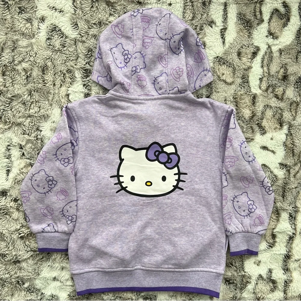 Hello Kitty Girls Disney Character Hoodie Size 4 - Picture 2 of 2